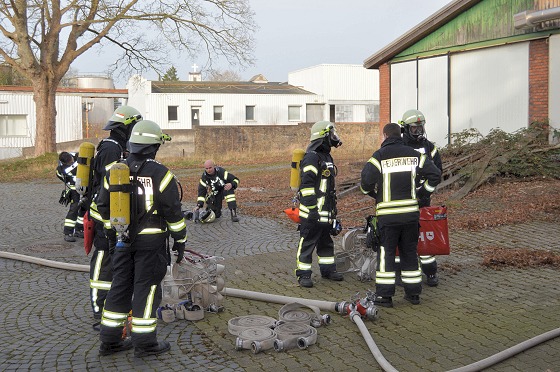 Atemschutz-Workshop auf dem ehemaligen Homann-Gelände