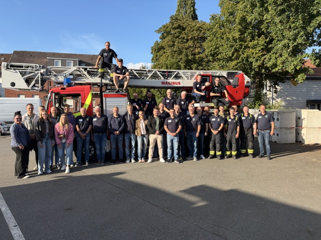 Gemeinsamer Dienstabend von Feuerwehr und Polizei Dissen