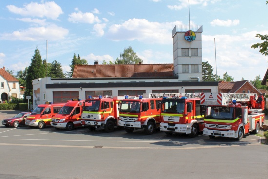 Fahrzeugpark der Feuerwehr Dissen